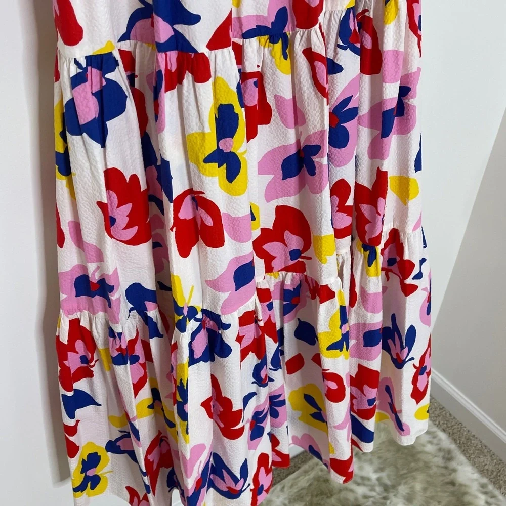 Kate Spade Summer Flowers Tiered Dress - Picture 10 of 12